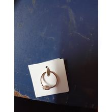 silver tone ring disc adjustable womens ring