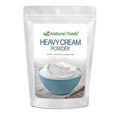 Z Natural Foods Heavy Cream Powder - Nutrient-Dense, Delicious Powdered Cream wi