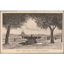 Veduta dall' Accademia di Francia, Roma, 1935 - F&C Cartolina