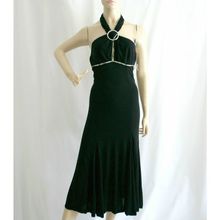 Karen Millen Black Evening Halter Dress Size 8 New With Tag