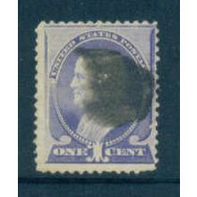 Used 212 1c Benjamin Franklin Average Plus M01352
