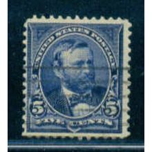 Used 281 5c Ulysses S. Grant Barely Clears M04946