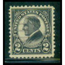 Used 610 2c Warren Harding Fine Plus M09531