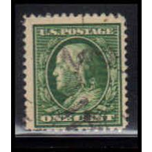 Used 374 1c Benjamin Franklin Barely Clears K2784