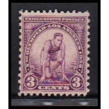 718 3c Runner Just Clears MNH O3251