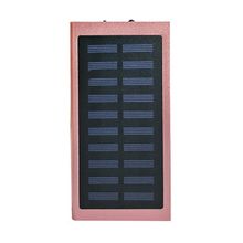 Slim Giant Solar Power Extender For All Gadgets With 2 USB Ports[ Rose Pink ]