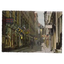THE OLD TOWN, STOCKHOLM, SWEDEN unused vintage postcard =