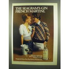 1974 Seagram's Gin Ad - The French Martini