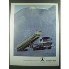 1988 Mercedes-Benz Commercial Vehicles Ad - Our Commitment to Success