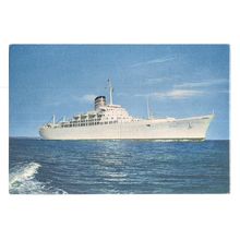 S.A. VAAL ship liner.. SOUTH AFRICA unused postcard J Arthur Dixon SS. 6295 =