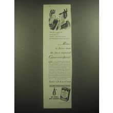 1945 Baker's De Luxe Cocoa Ad - She got a maid by promising her Baker's De Luxe