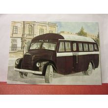 1950s MALTA POLICE BUS unused postcard Maximim card no 46 bus coach /