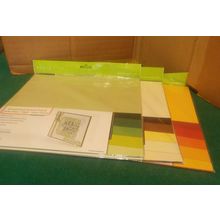 3 x Tonic Studios Weave Textured Essential Card Packs 12in x 12in (216gsm) - NEW