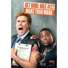 Get Hard (2015)_8 Movie Film Poster Canvas iconic design
