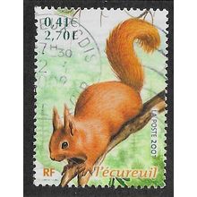 FRA 2001 2,70F 'ANIMALS' FINE USED (EBID55-578)