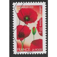 FRA 2012 (60c)(S/A) 'FLOWERS - POPPIES' FINE USED (EBID56-757)