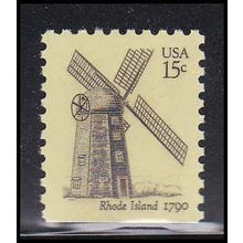 1739 15c Windmill Fine MNH Dry Gum BPS Bottom V4676 (5)