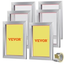 Screen Printing Kit, 6 Pieces Aluminum Silk Screen Printing Frames, 10x14inc...