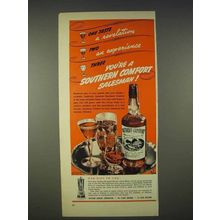 1940 Southern Comfort Ad - One Taste a Revelation