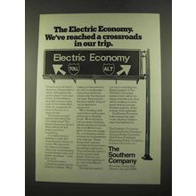 1975 The Southern Company Ad - Reached a Crossroads