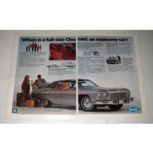 1976 Chevrolet Caprice Classic Sport Sedan Ad