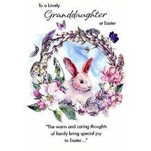 To A Lovely Granddaughter At Easter - Easter Greeting Card - 23118