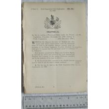 1908 Act of Parliament: improvements Perth