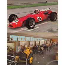 Indianapolis Indy 500 AJ Foyt 1967 Winner Museum 2x Postcard