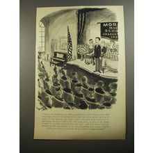 1954 Cartoon by Syd Hoff - And so, in conclusion, it is with grateful hearts