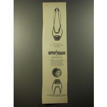 1954 British Walkers Devon Shoes Ad - The woman of importance wears