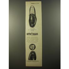 1954 British Walkers Holiday Shoes Ad - The man of importance wears