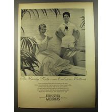 1954 Bergdorf Goodman Fashion Ad - The Candy Kids - our Exclusive Cottons