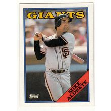 1988 Topps baseball card 602 Mike Aldrete