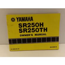 Yamaha SR250H SR250TH Owner's Manual LIT-11626-02-23