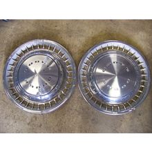 1972 DODGE POLARA 73 74 HUBCAPS WHEEL COVERS 14" (2) CHARGER CHALLENGER DART