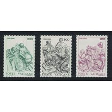 Vatican 400th Anniversary of Gregorian Calendar 3v 1982 MNH SG#787-789