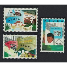 Aruba Cacti Bridges Child Welfare 3v 1993 MNH SG#135-137
