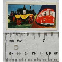 1963 tonibell card This Changing World No. 1 Road Transport