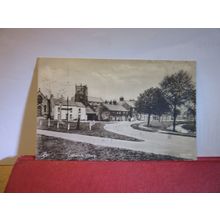 CATTERICK VILLAGE, YORKSHIRE. used vintage postcard by Raphael Tuck 1944 pm =