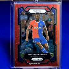 Panini Premier League Prizm 2023-24 Jefferson Lerma Red Prizm 14/25