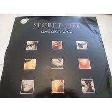 Secret Life – Love So Strong - 1995 - 12" Vinyl Single - Pulse-8 Records –