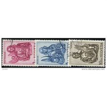 1961 3 different values - #484 fine used (o)