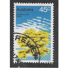 AUS 1978 45c 'TREES -COOTAMUNDRA WATTLE' FINE USED (EBID52-099)