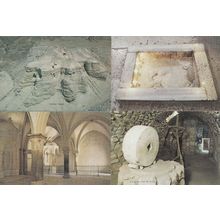 Jerusalem Footprint Of Christ Qumran Caves Olive Oil Press 4x Postcard s