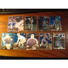 1994 Pinnacle, Museum Collection, 10-cards, LOFTON/DYKSTRA, ++