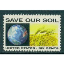 1410 6c Save Our Soil Fine MNH MA0459