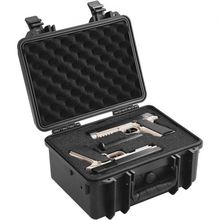 Hard Pistol Cases with Pre-cut PU Foam, Waterproof & Dustproof Hard Gun Case...