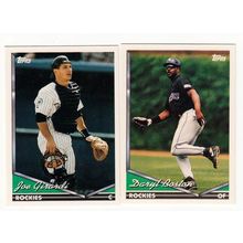 1994 Topps Colorado Rockies team set with traded - 32 cards- factory set fresh!