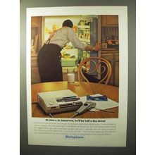 1964 Dictaphone Time-Master Dictation Machine Ad