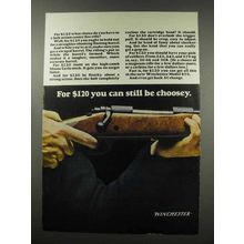 1966 Winchester Model 670 Rifle Ad - Still Be Choosey
